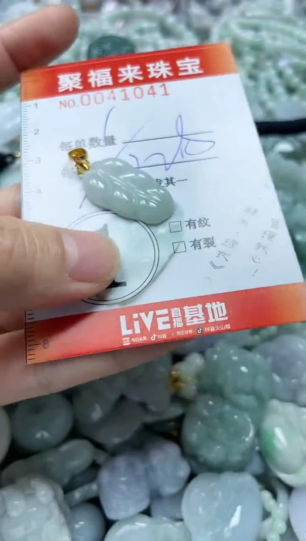 【闪购商品】翡翠颈饰未镶嵌闪购0041041多样性发其一