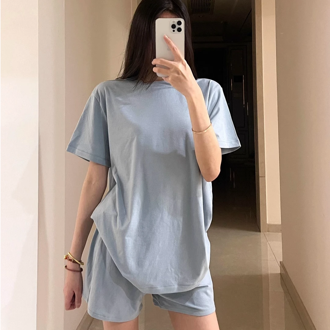 【消烦局长】Boyfriend平替·轻呼吸柔感舒适慵懒莫棉短袖短裤套装夏