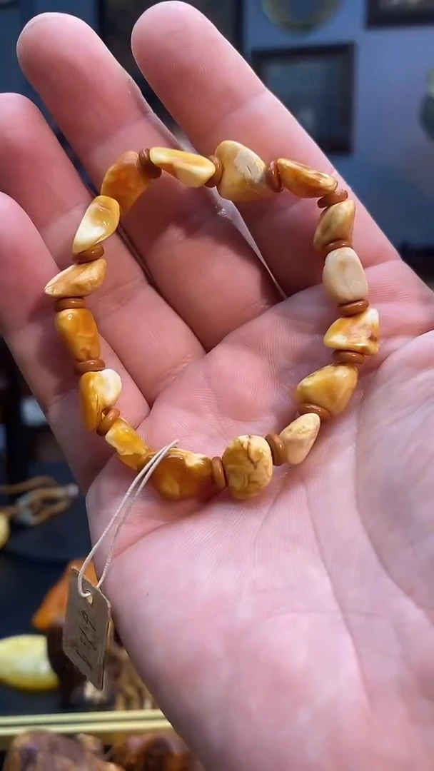 手串琥珀未镶嵌手串