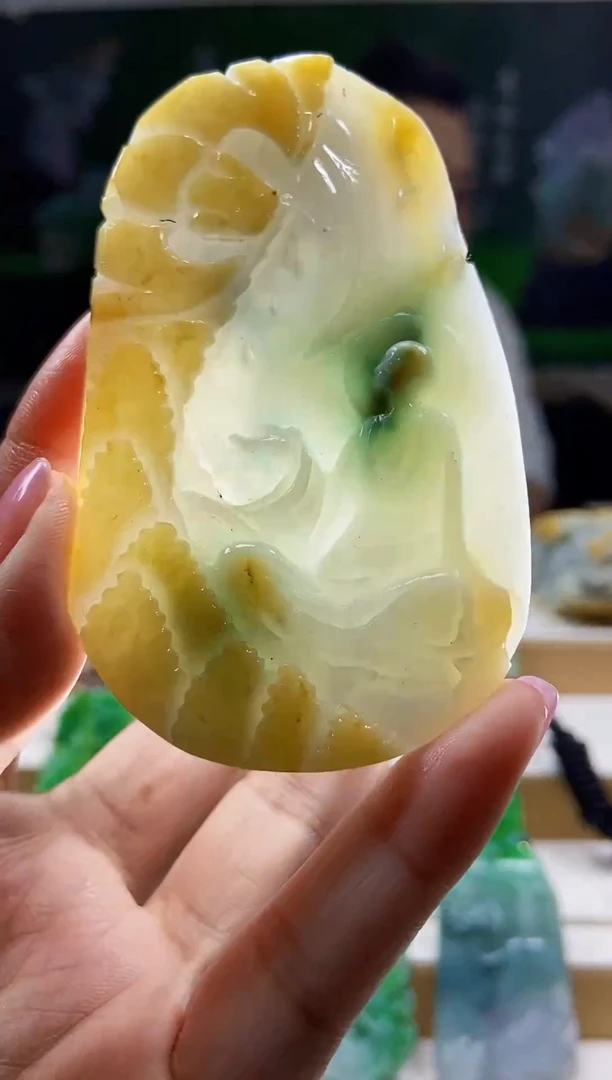 未镶嵌挂件翡翠翡翠A货