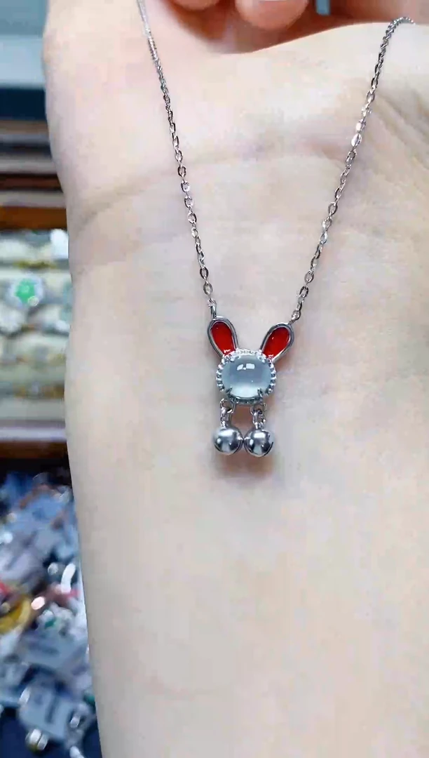 翡翠戒指银S925镶嵌-缅料09