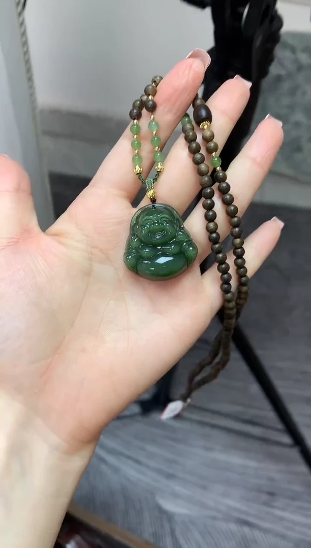 颈饰未镶嵌和田玉吊坠30mm