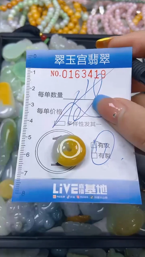 翡翠未镶嵌颈饰闪购0163419