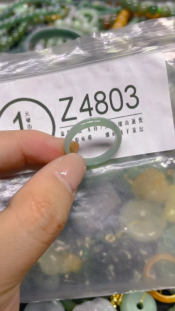 颈饰未镶嵌翡翠19.8mm/ S /翡翠A货，一件也是批发价