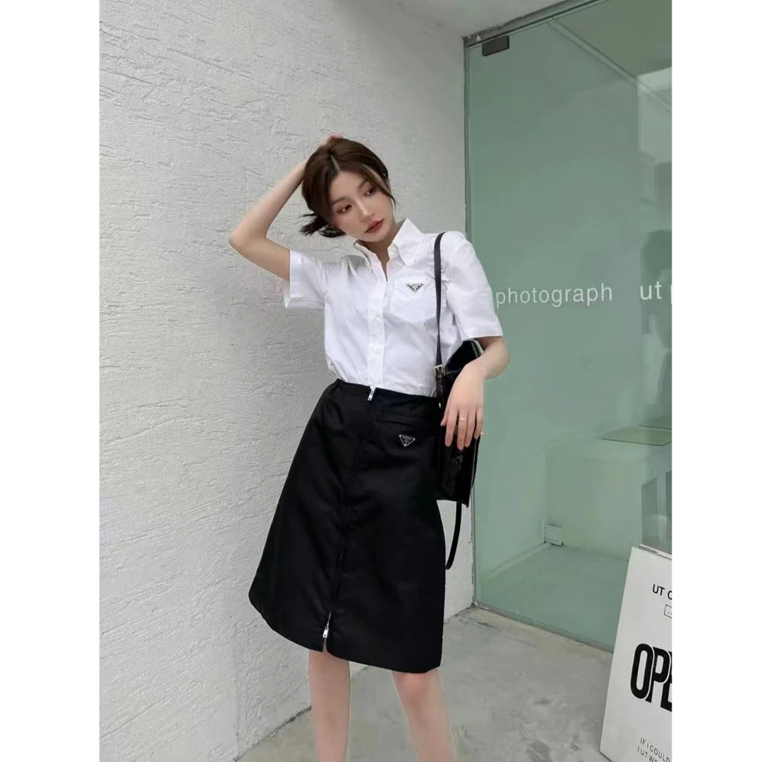 未使用 Prada/普拉达 双双臻选/yy00494/PRADA短裙/38