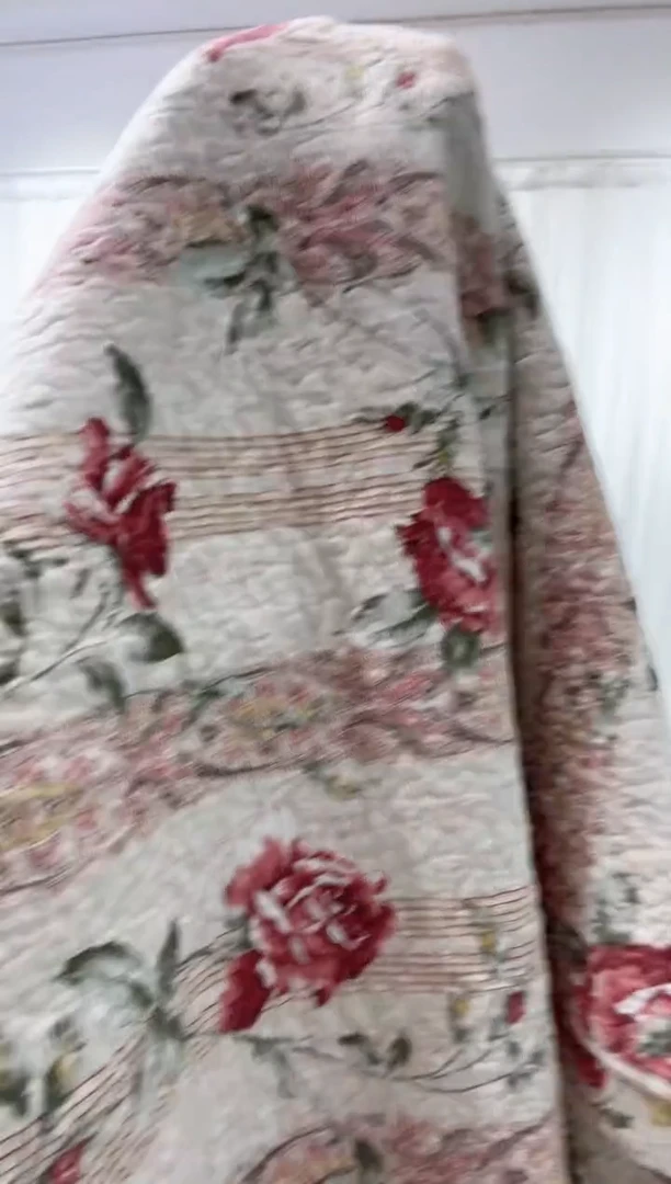 棉230*230纯棉床盖102号正品无暇