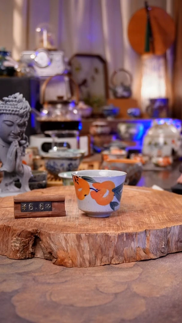 杯子柿子手工手绘手工手绘