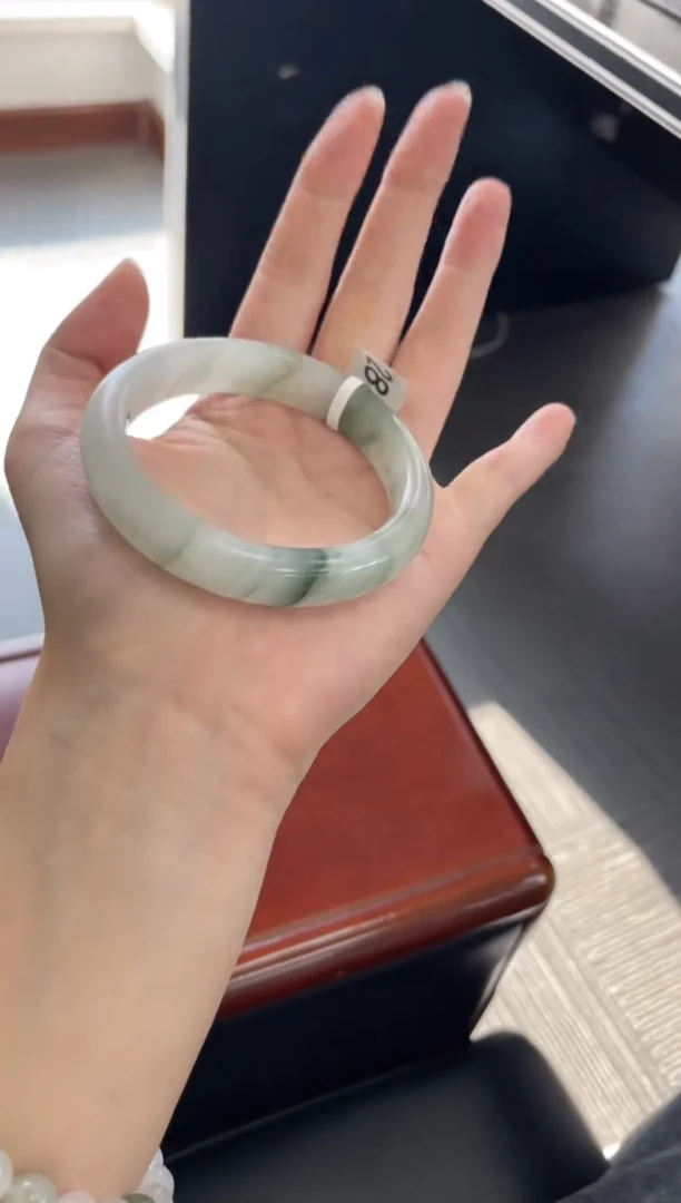 未镶嵌手镯石英质玉微瑕2869