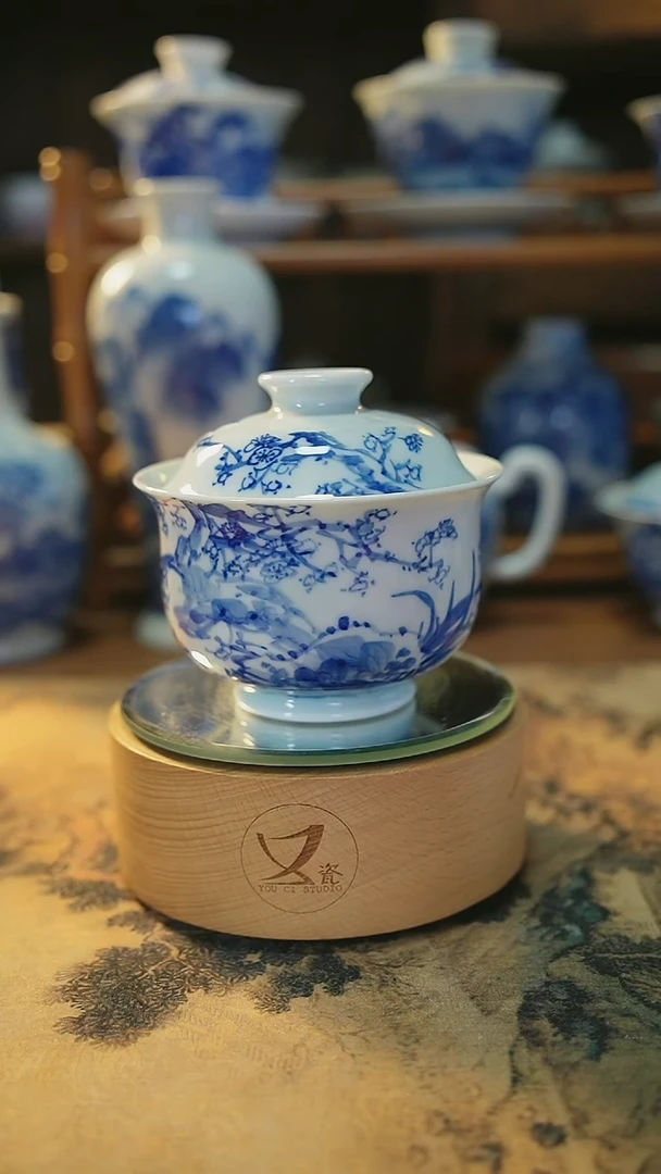 41景德镇手工手绘茶具