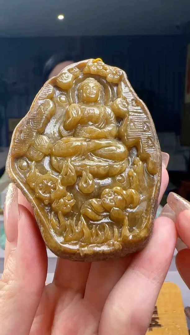 翡翠未镶嵌吊坠(不含链)CC@@960Q3J20308