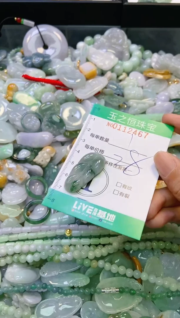 翡翠未镶嵌颈饰闪购0112467