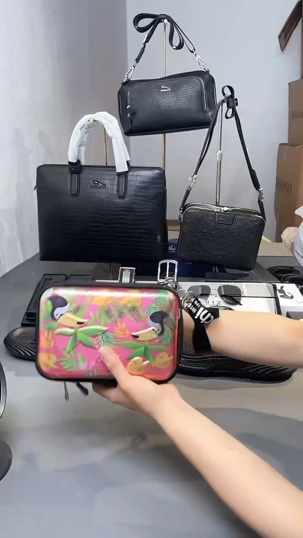 牛皮（革）韩爵绅士包包皮具939