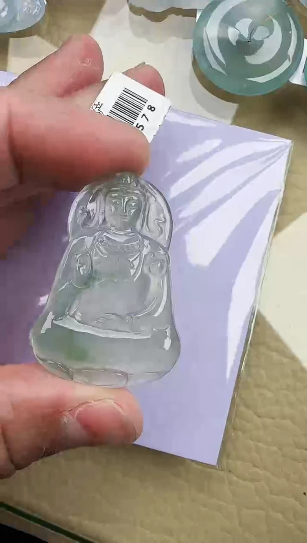 颈饰未镶嵌翡翠缅甸翡翠a货