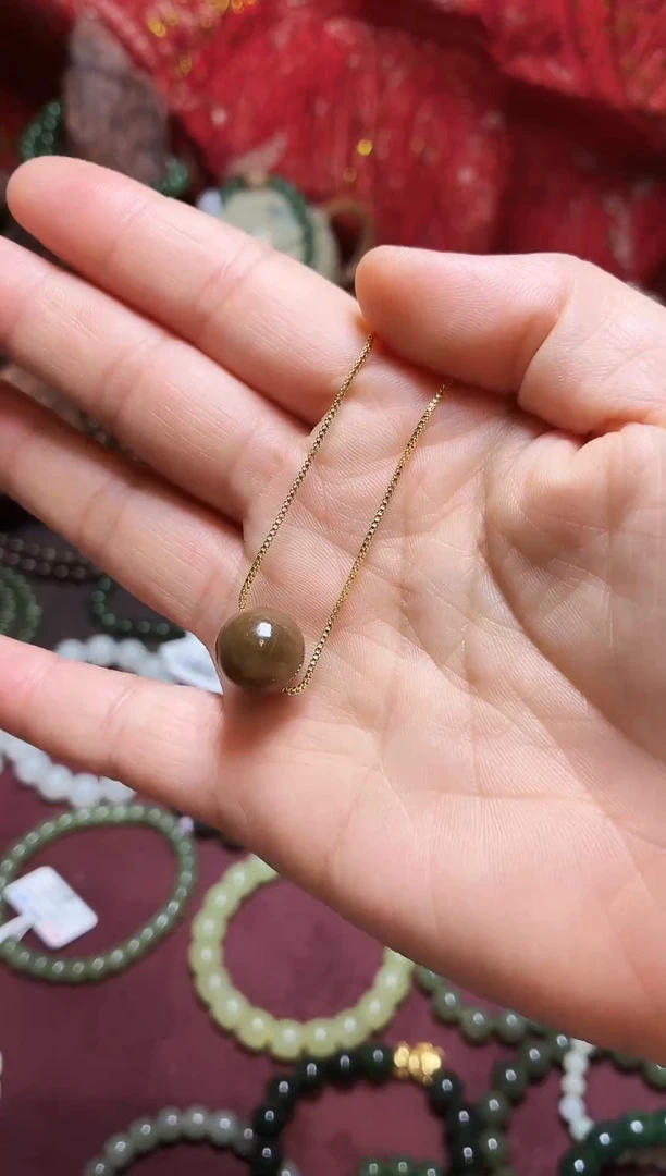 未镶嵌手链和田玉一*走糖珠