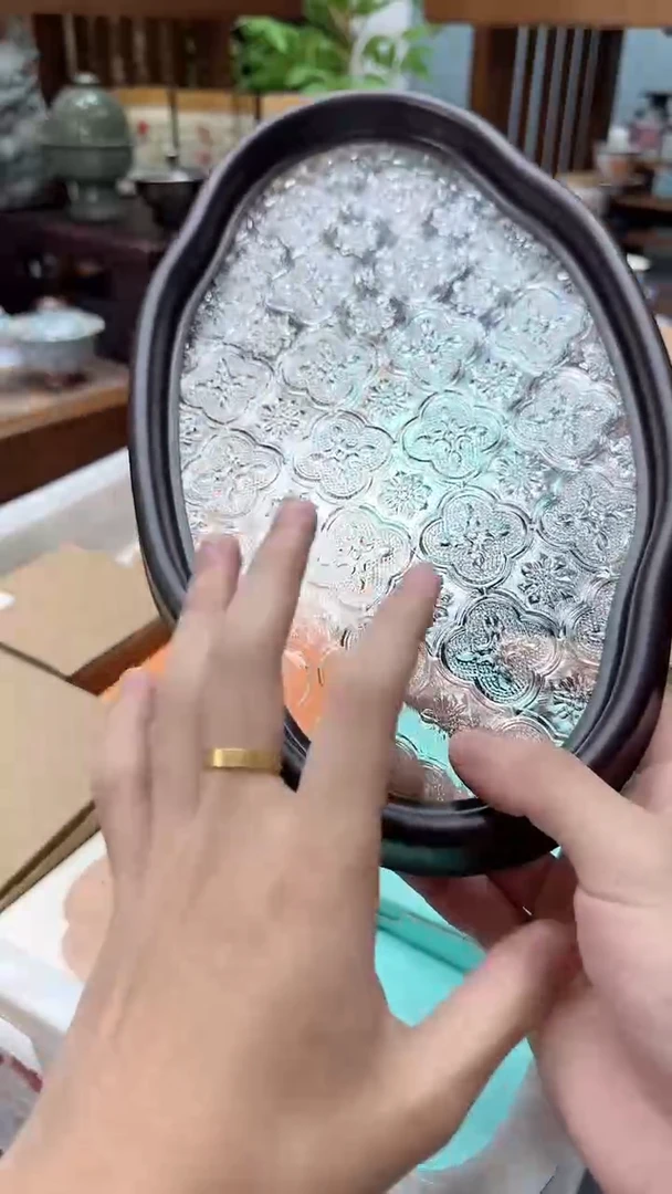 其他茶具茶具茶具海棠花干泡盘