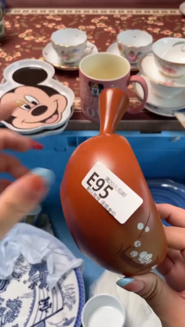 瓷片麒*瓷器瓷器E95