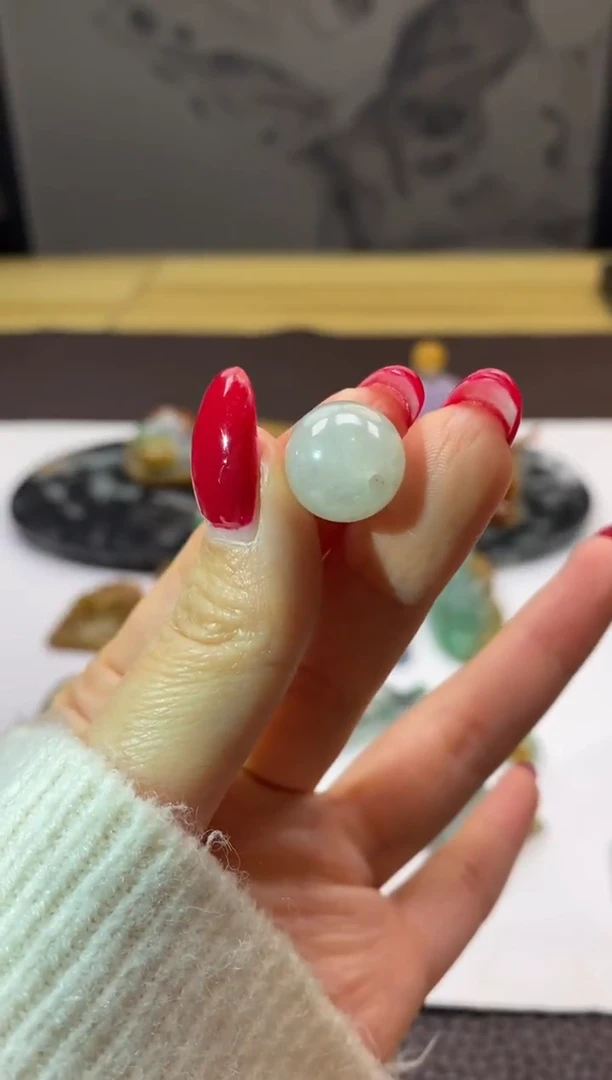 未镶嵌挂件翡翠单珠