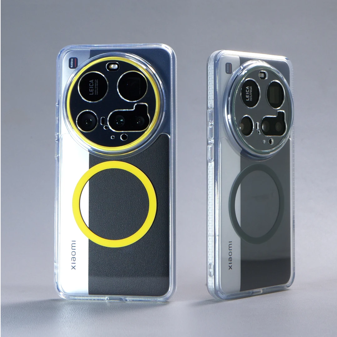讯迪适用小米15ultra手机壳透明磁吸防摔防滑保护套全包高级感JC