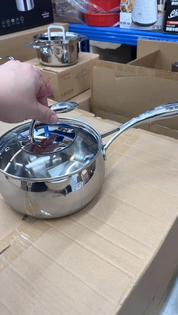 【闪购商品】不锈钢歐雅DU奶锅