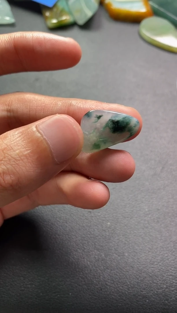 定制翡翠未镶嵌翡翠片料定制未镶嵌3.26-35