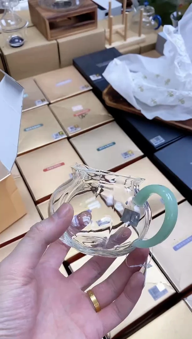 【闪购商品】禾器金标纳福茶海浅玉色