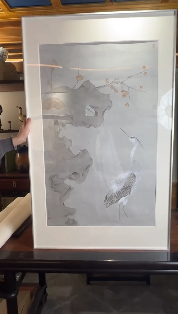 国画邹训精-5.2平尺-国画作品