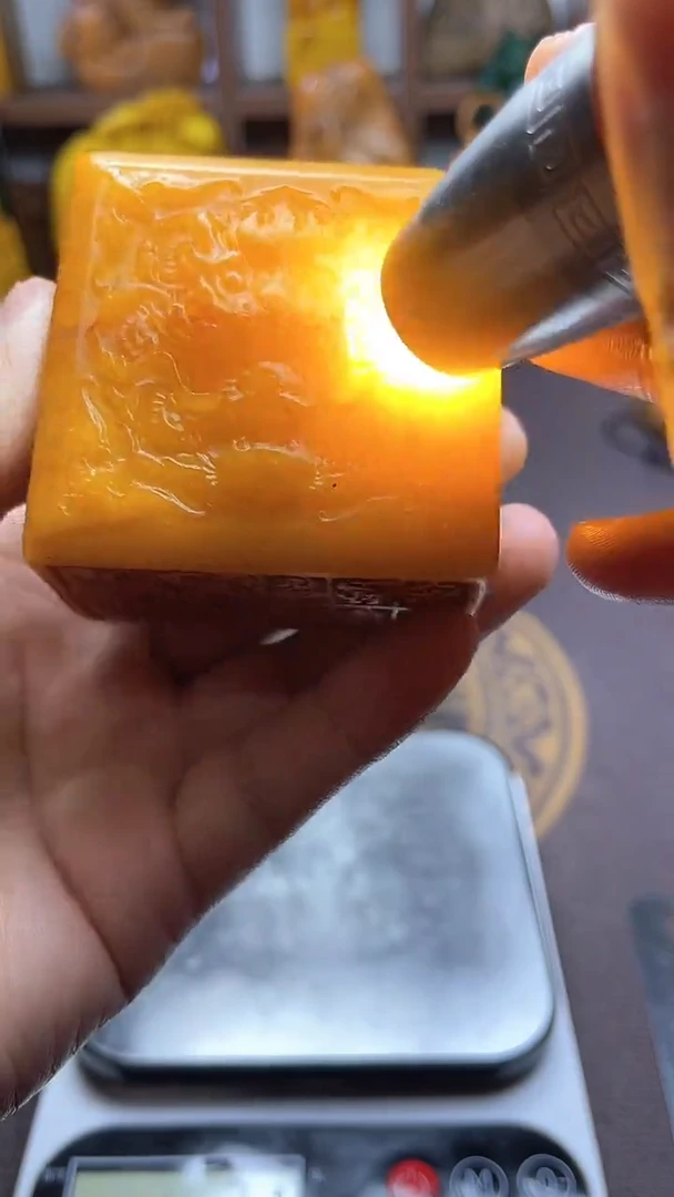 寿山石印石纯天然石料