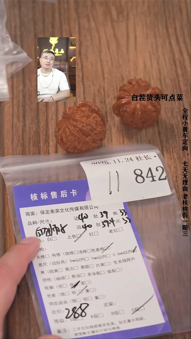 把件文玩核桃?諘帝文化842白狮子