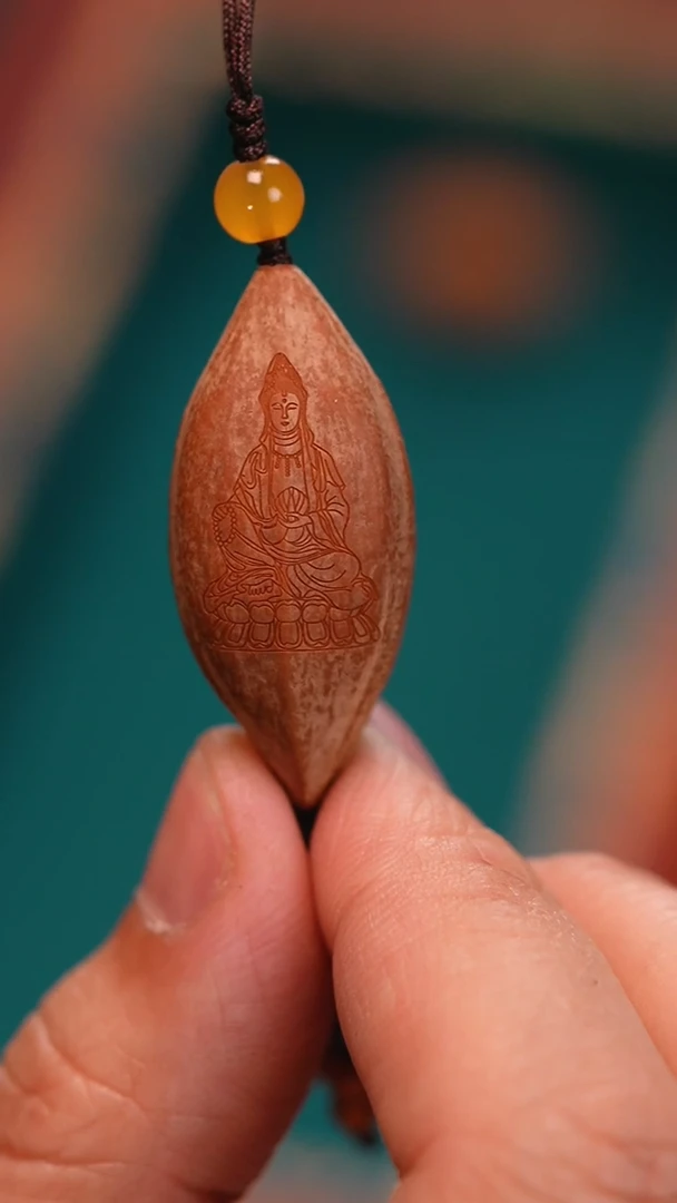 【闪购商品】橄榄核手串/手链莲花观音