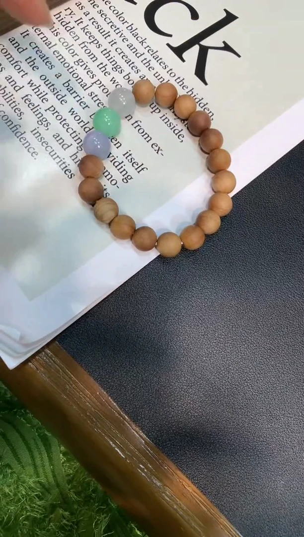 未镶嵌手串翡翠圆珠