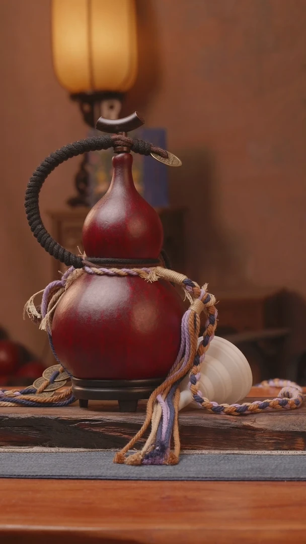 1746号精品大漆葫芦防腐防渗装水茶酒