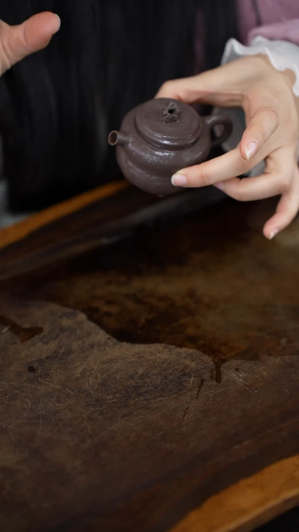 茶壶紫砂天青泥100CC小壶1