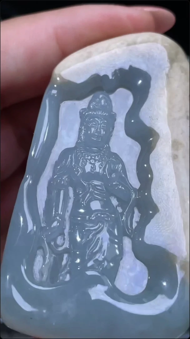 定制翡翠未镶嵌人物