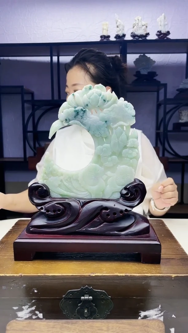 未镶嵌定制翡翠毛货09080010