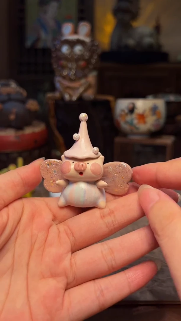 瓷片设计师手工手作款