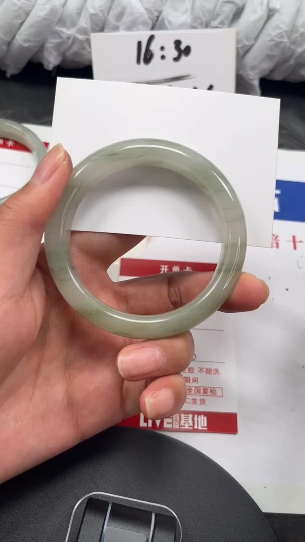 未镶嵌手镯石英质玉119-55/56