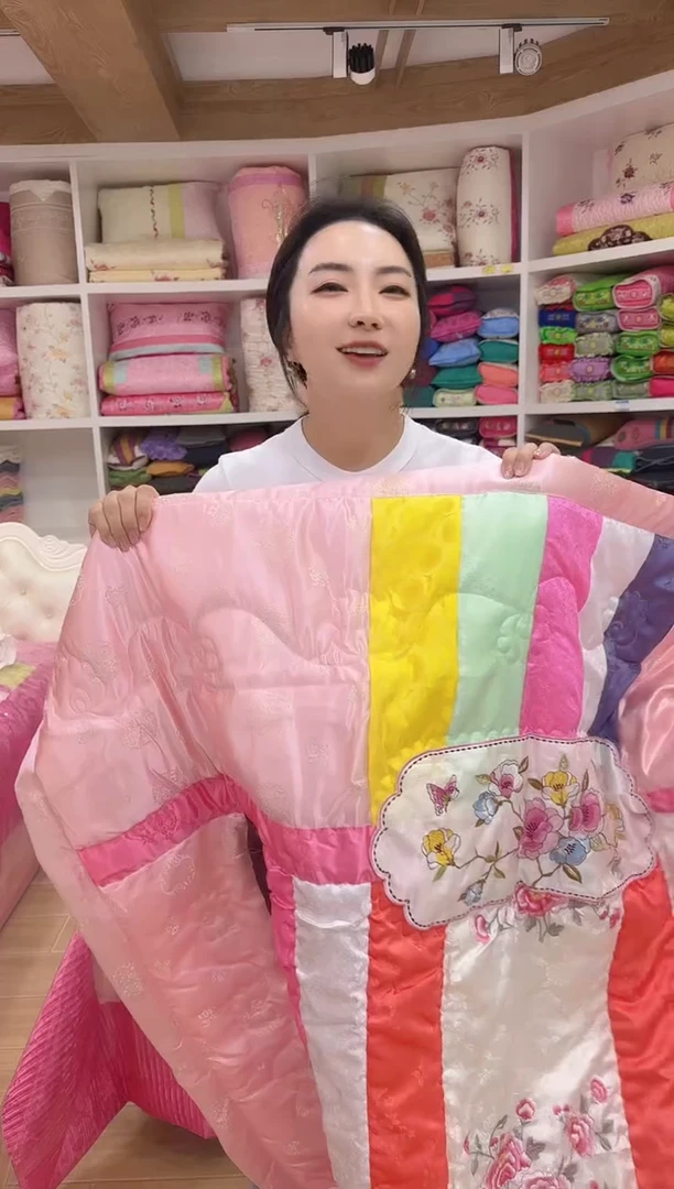 棉41号 彩条夏被 1.5*2.0