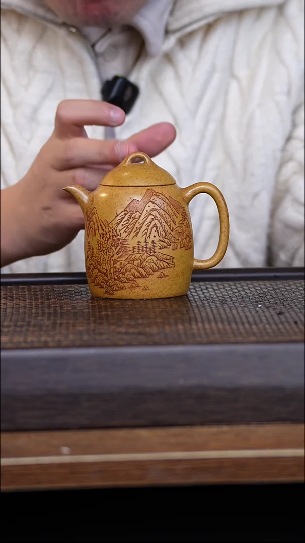 茶壶紫砂宜兴手工原矿紫砂壶001