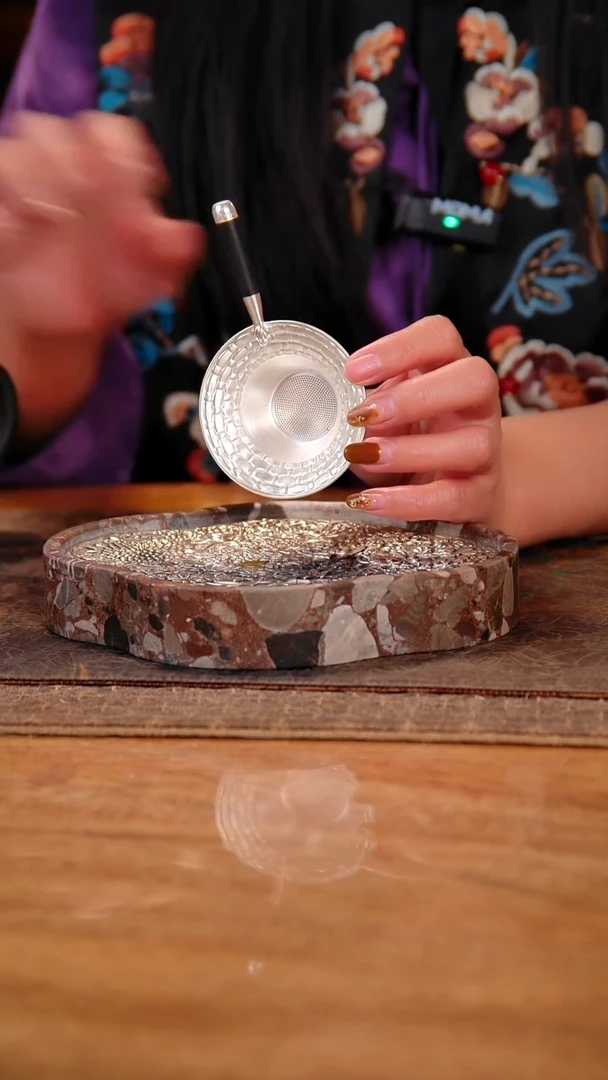 盛唐工坊 足银茶漏