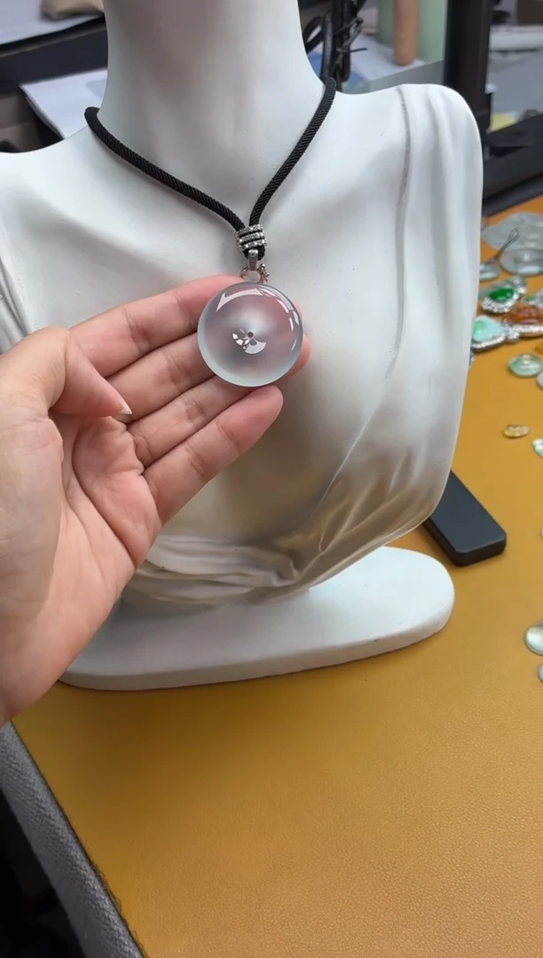 吊坠(不含链)未镶嵌翡翠25 平安扣 31.5 6.1