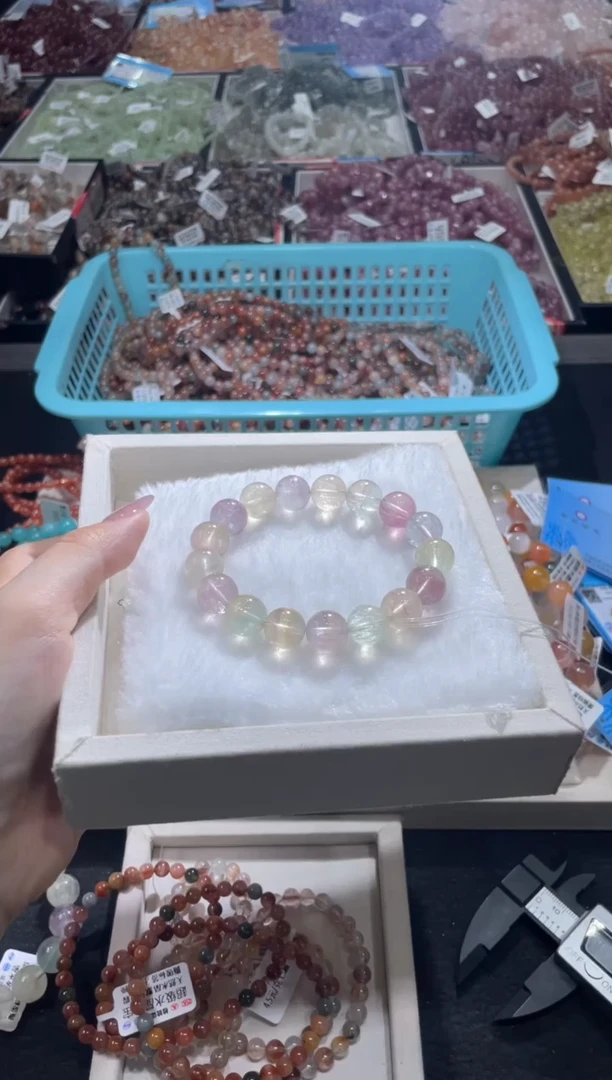 未镶嵌手链水晶123号 多样性发一12+