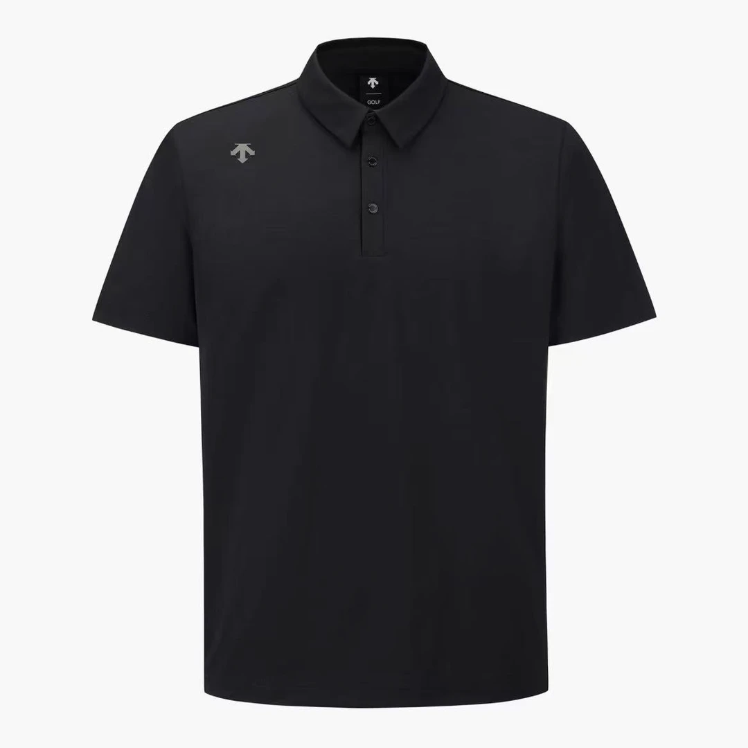 DESCENTE/迪桑特高尔夫运动休闲圆领Polo衫短袖T恤DQ22MFTS4Y