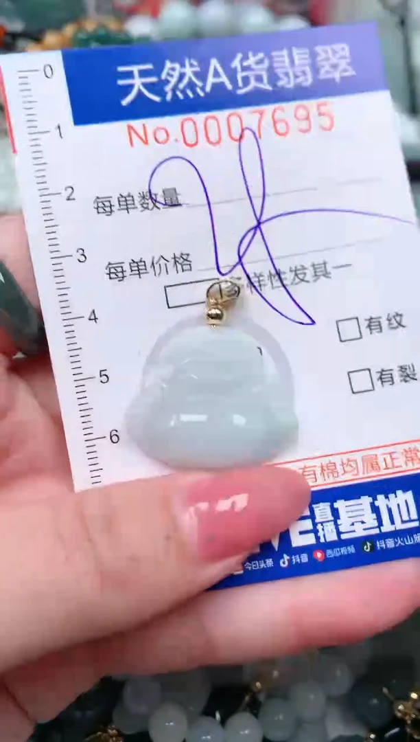 【闪购商品】翡翠颈饰未镶嵌00007695