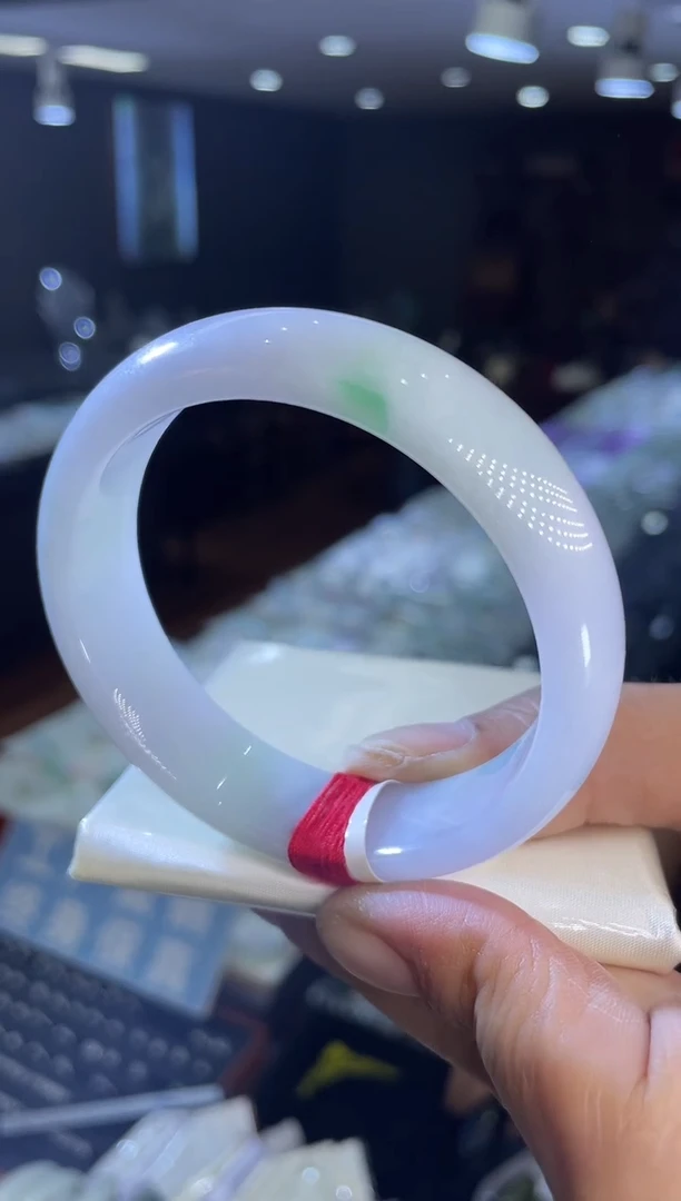 未镶嵌手镯翡翠正圈57-58