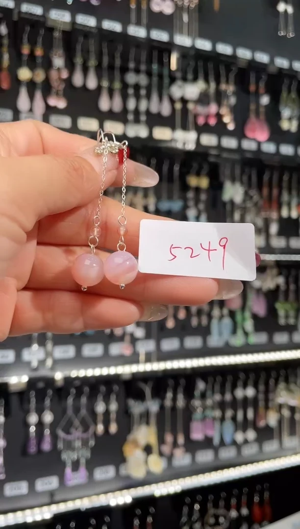 【闪购商品】紫晶耳饰银S925镶嵌喜欢拍