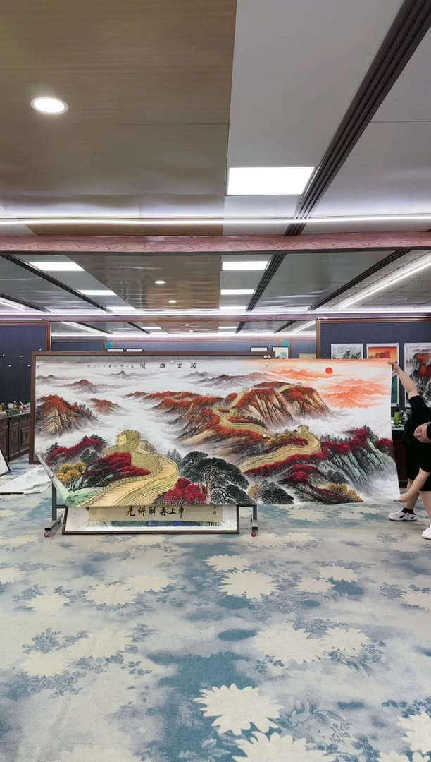 国画W-王红兵-大丈二-山水国画