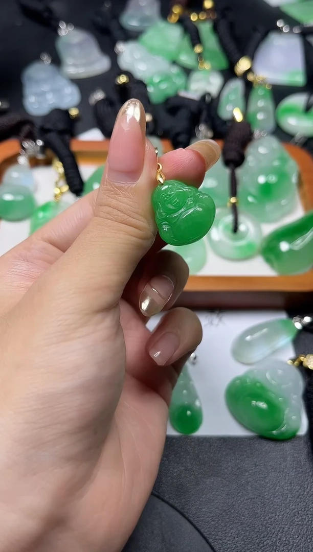 颈饰未镶嵌翡翠所见即所得 一图一物