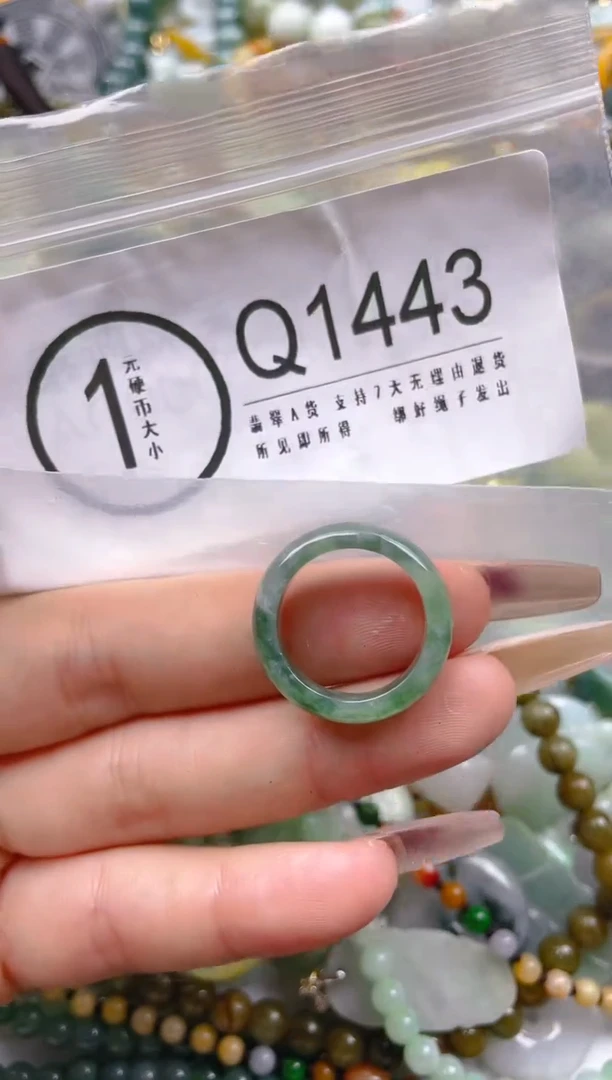 【闪购商品】翡翠颈饰未镶嵌17.2/Q/翡翠A货一图一物