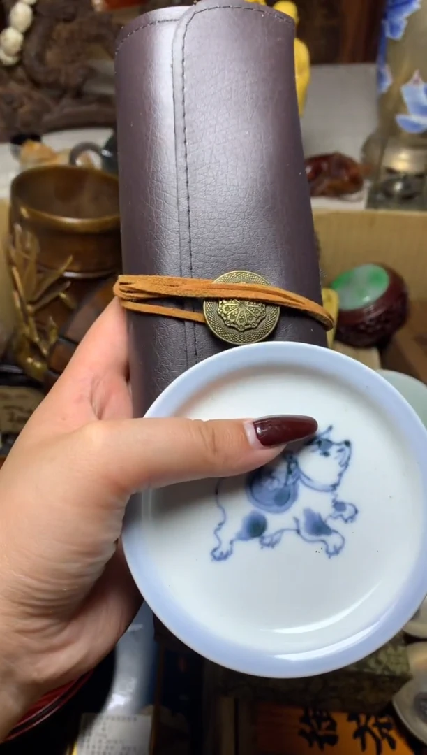 紫砂盖碗瓷器默认微瑕瓷器