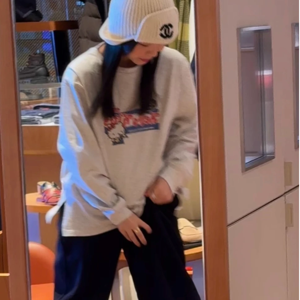 惊喜【KT猫50年纪念T】PHOEBE叶姐 秋季新款休闲长袖H401040063C